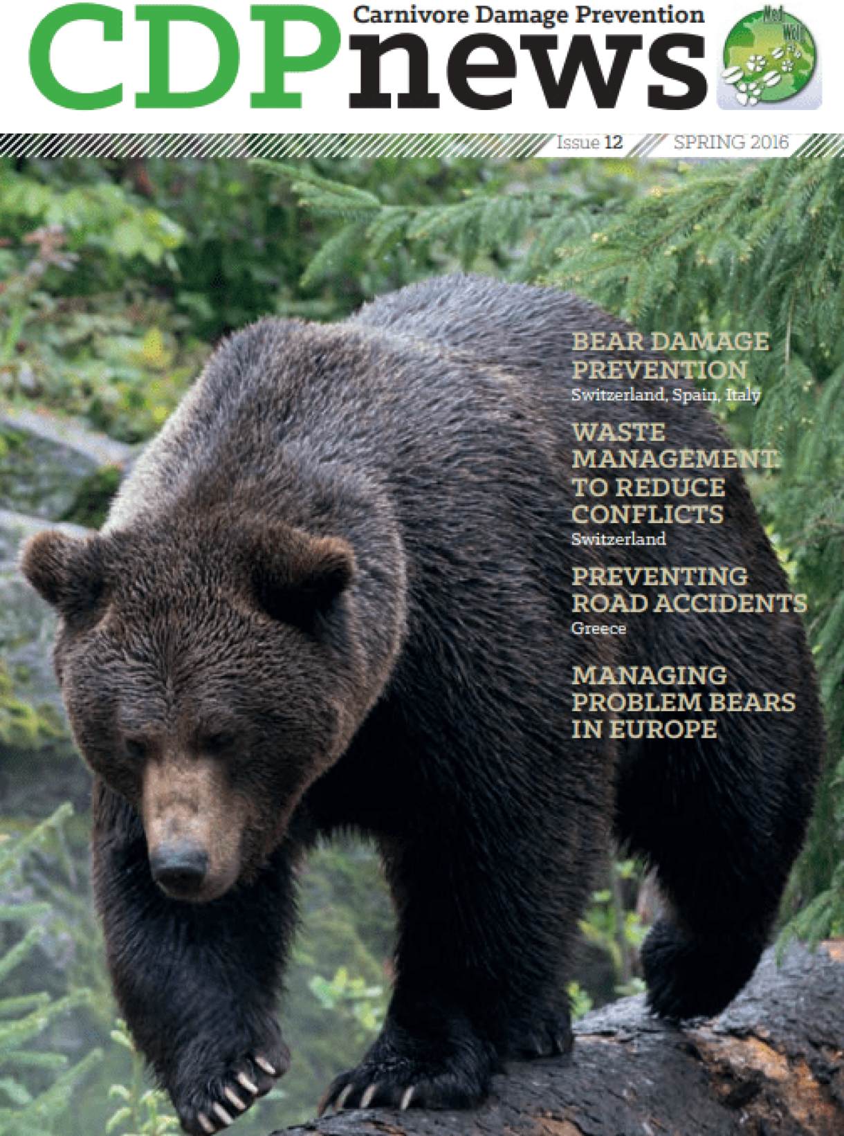 Cover Issue 12 CDPnews - Spring 2016