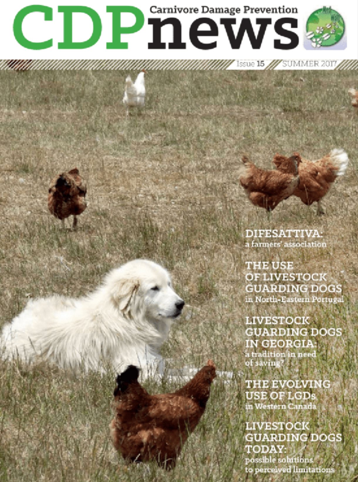Cover Issue 15 CDPnews - Summer 2017
