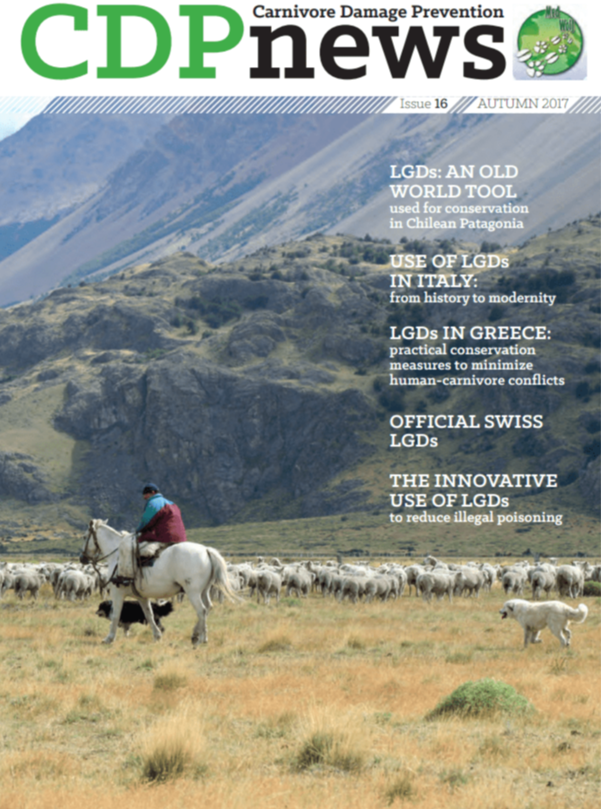 Cover Issue 16 CDPnews - Autumn 2017